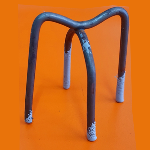 metal bar chair