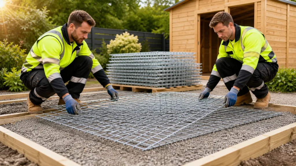 What Makes Steel Mesh Sheets Ideal for Shed Bases?